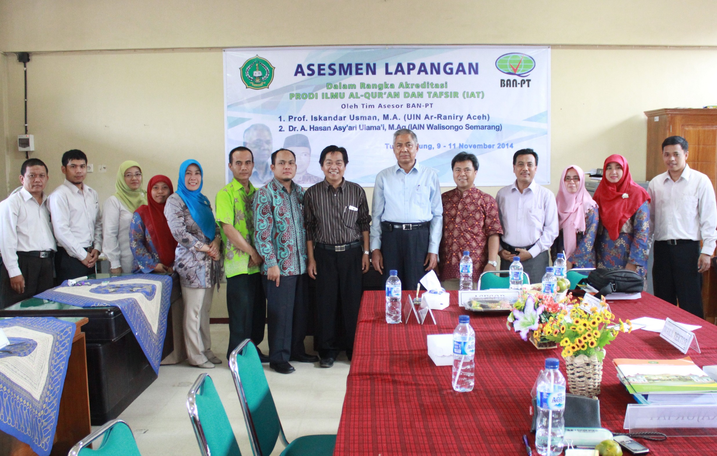 Visitasi Prodi IAT oleh Tim Asesor BAN-PT