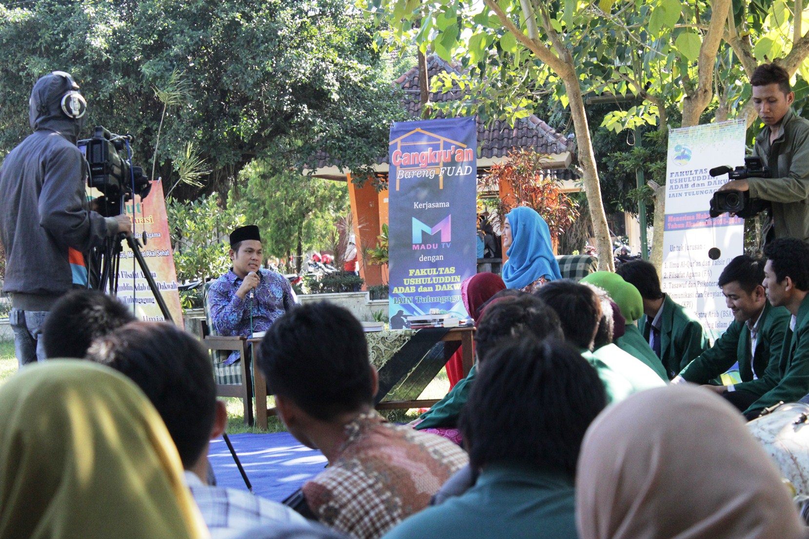 Taping Perdana Acara Cangkru’an Bareng FUAD