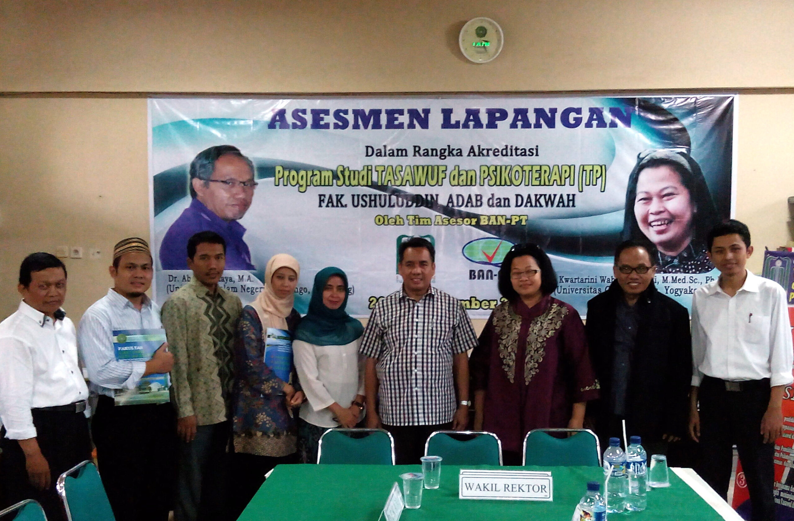 Tim Asesor BAN-PT Laksanakan Asesmen Lapangan untuk Prodi Tasawuf dan Psikoterapi