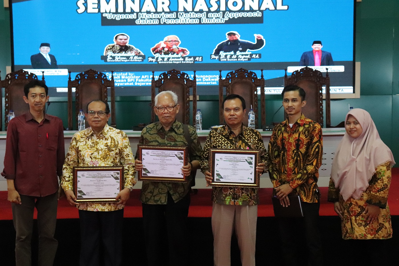 Seminar Nasional Jurusan SPI Sebagai Reaksi Atas Krisisnya Metode Dan Pendekatan Sejarah Dalam Penelitian