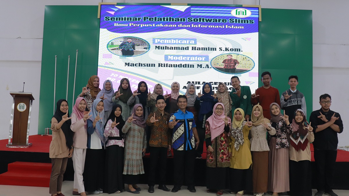 Seminar Dan Pelatihan Software SLiMS (Senayan Library Management System) Prodi Ilmu Perpustakaan dan Informasi Islam