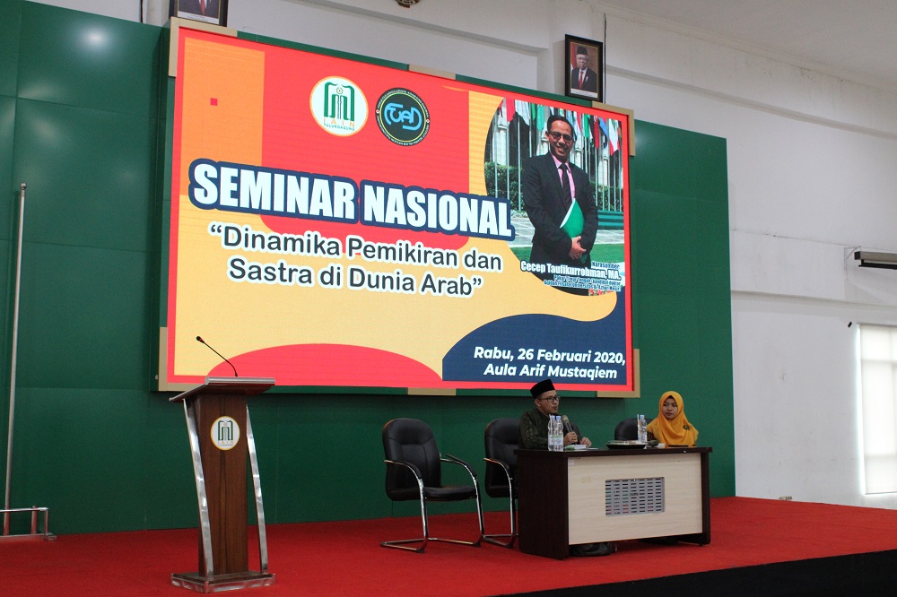 Seminar Nasional “Dinamika Pemikiran dan Sastra di Dunia Arab”