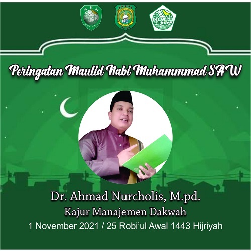 KAJUR MD MEMPERINGATI MAULID NABI MUHAMMAD SAW BERSAMA PARA SANTRIWATI SUNAN GIRI NGUNUT TULUNGAGUNG