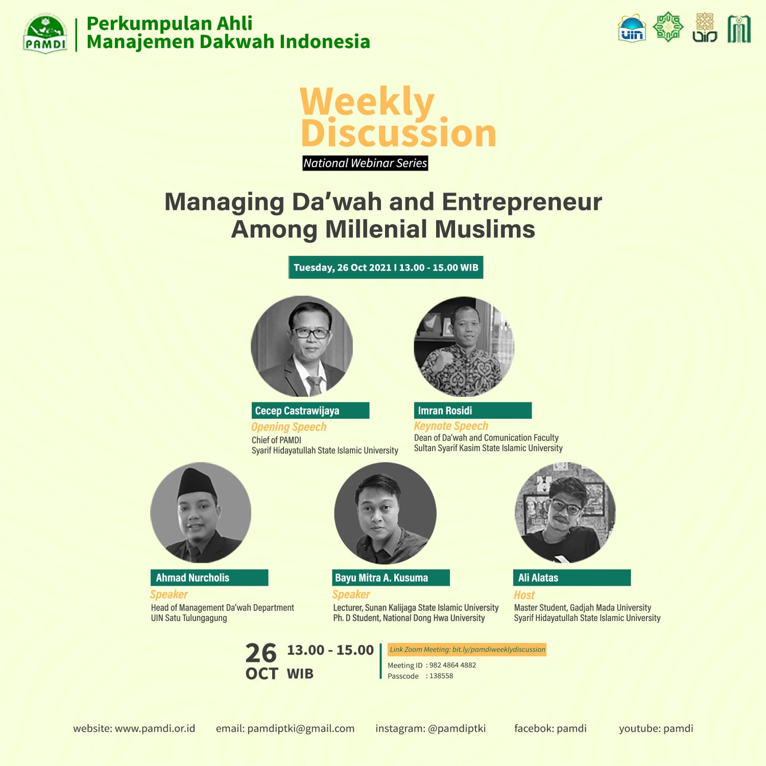 MANAGING DA’WA AND ENTERPRENEUR  AMONG MILLENIAL MUSLIMS