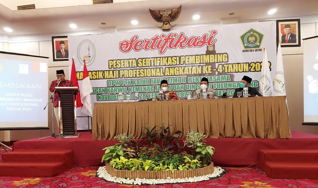 Pembukaan Sertifikasi Pembimbing Haji Mandiri: Dirjen PHU Optimis Haji 2022 Akan Diselenggarakan.