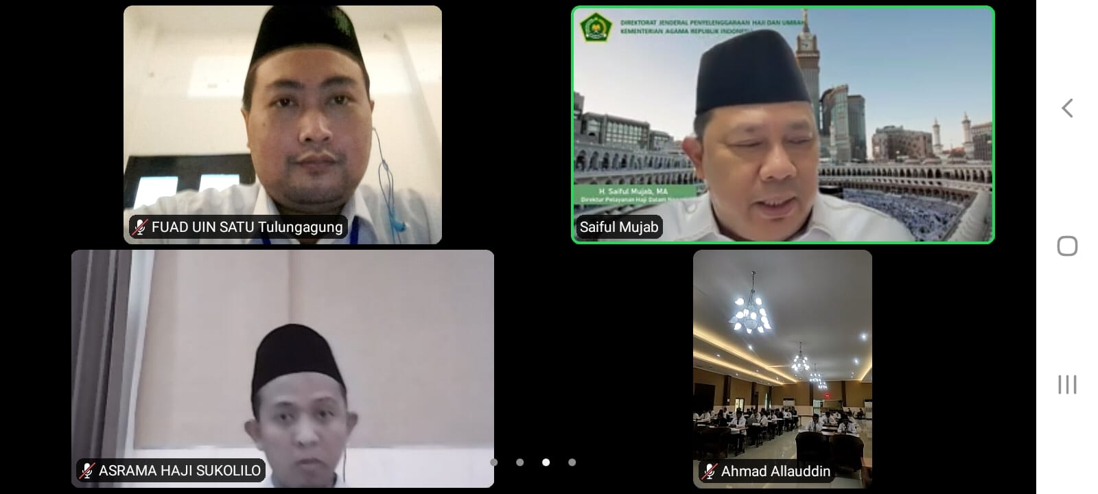 Kebijakan Pembinaan, Pelayanan & Perlindungan Jemaah Haji  Oleh H. Saiful Mujab M.A.