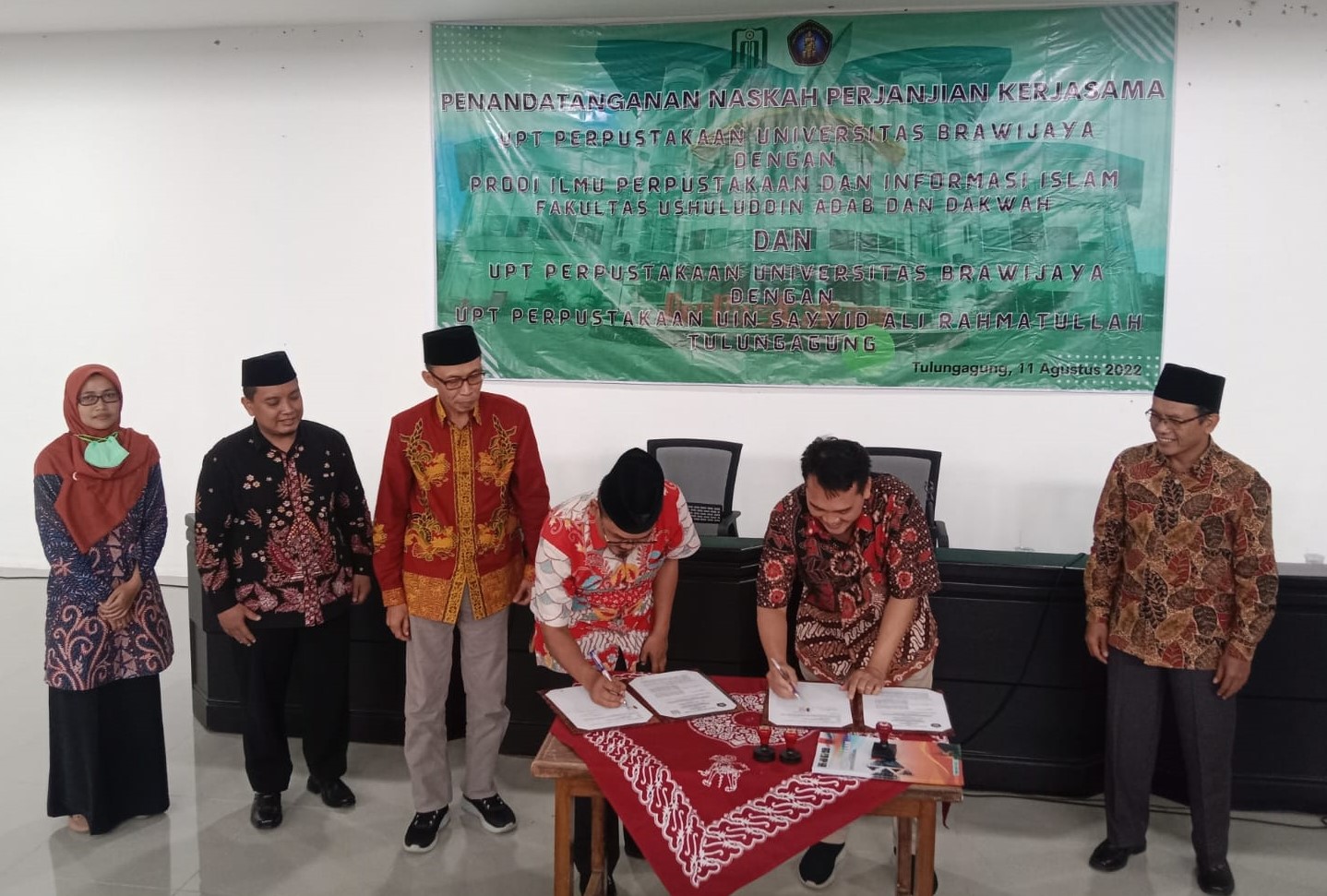 Dosen dan Mahasiswa UIN Satu Tulungagung Gratis Mengakses  Fasilitas Perpustakaan Universitas Brawijaya Malang