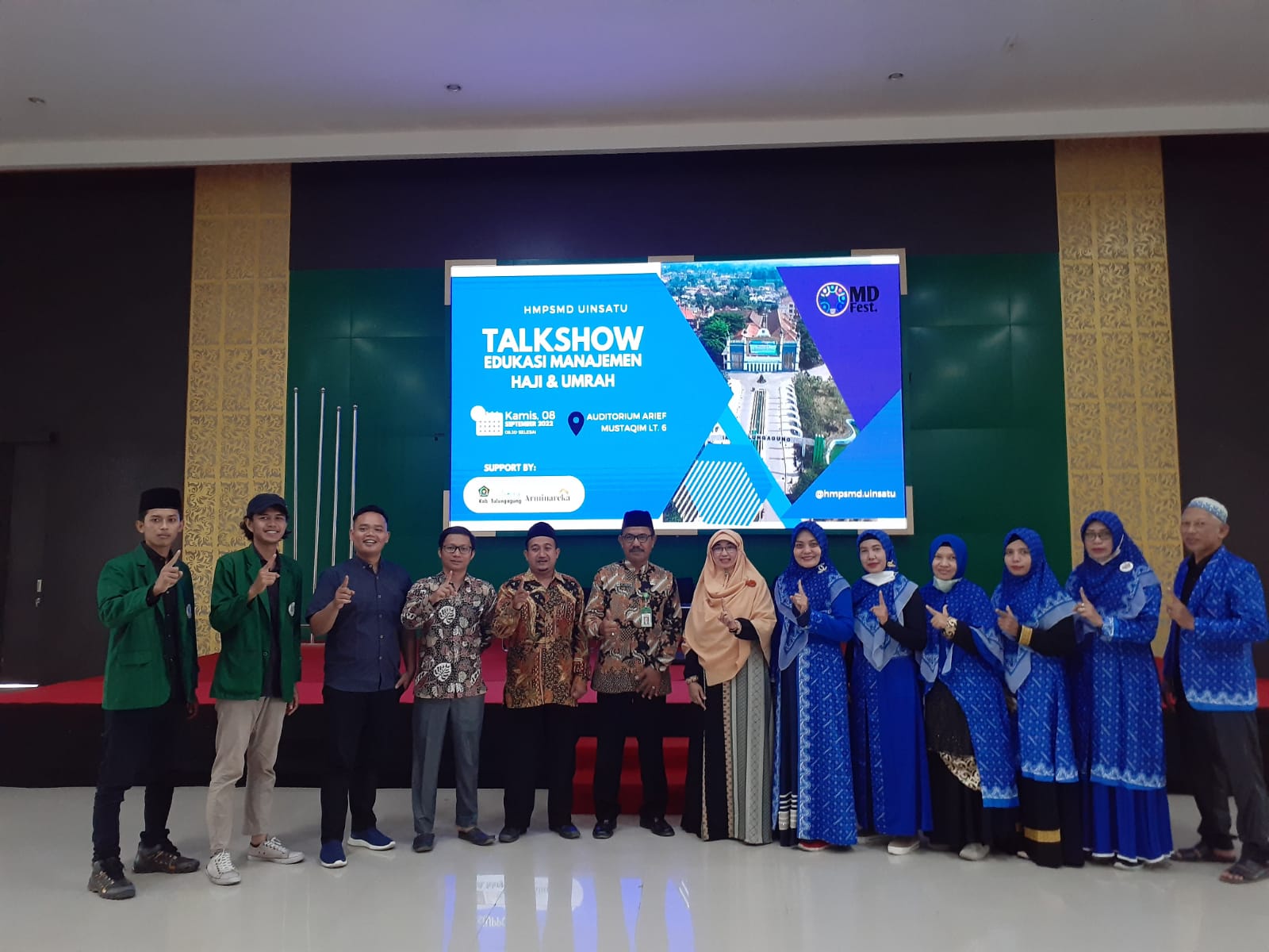 Talk Show Edukasi Menejemen Haji dan Umrah