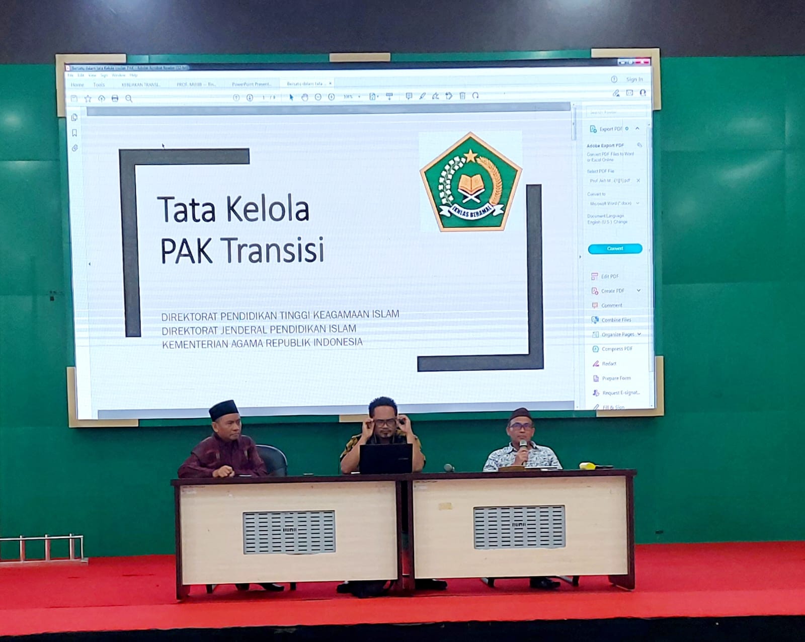 Kebijakan Transisi Penilaian Angka Kredit Dosen Penerapan PERMENPANRB No 1 Tahun 2023