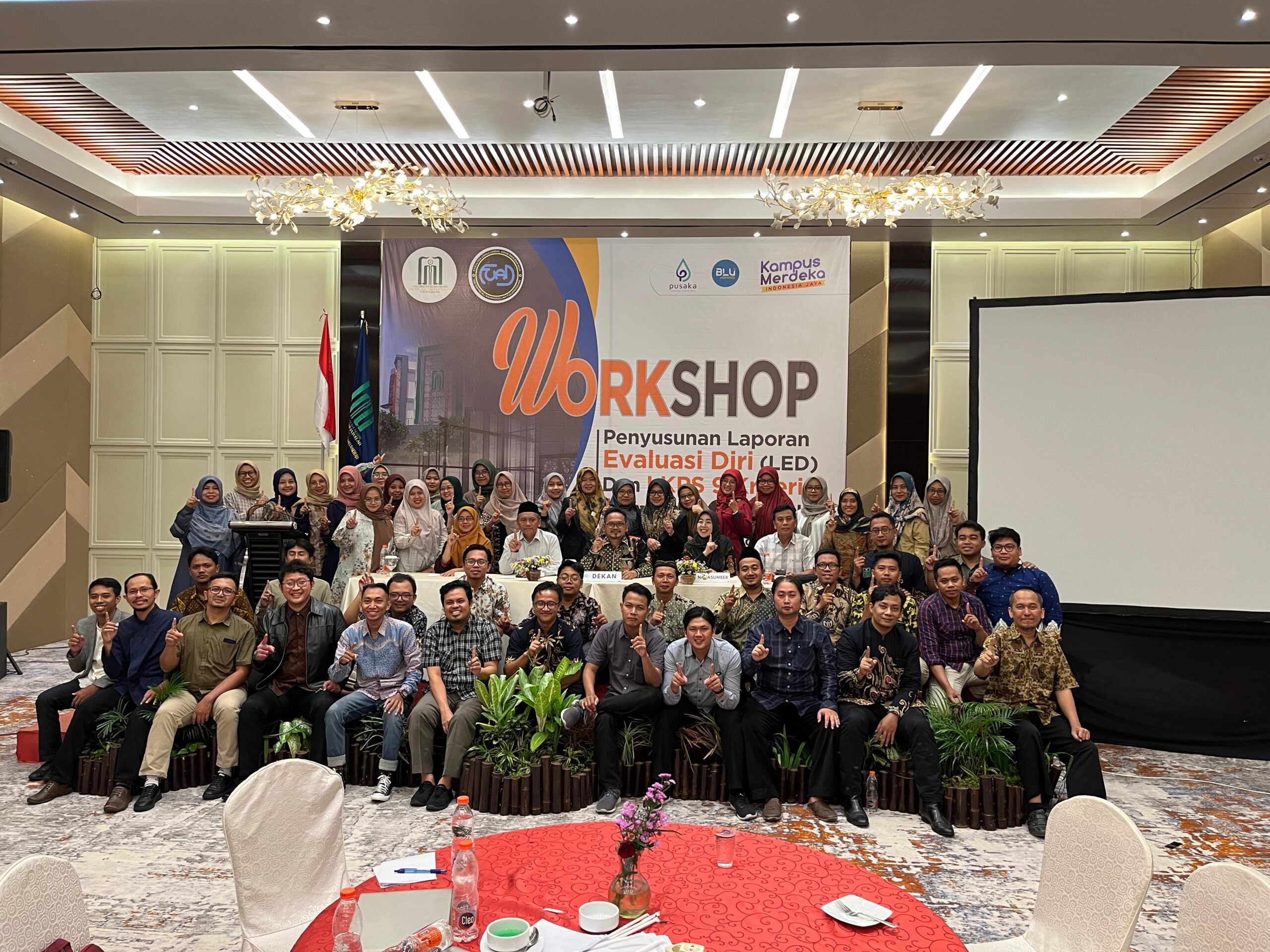 Workshop Penyusunan Laporan Evaluasi Diri (LED) dan LKPS 9 Kriteria Fakultas Ushuluddin, Adab dan Dakwah