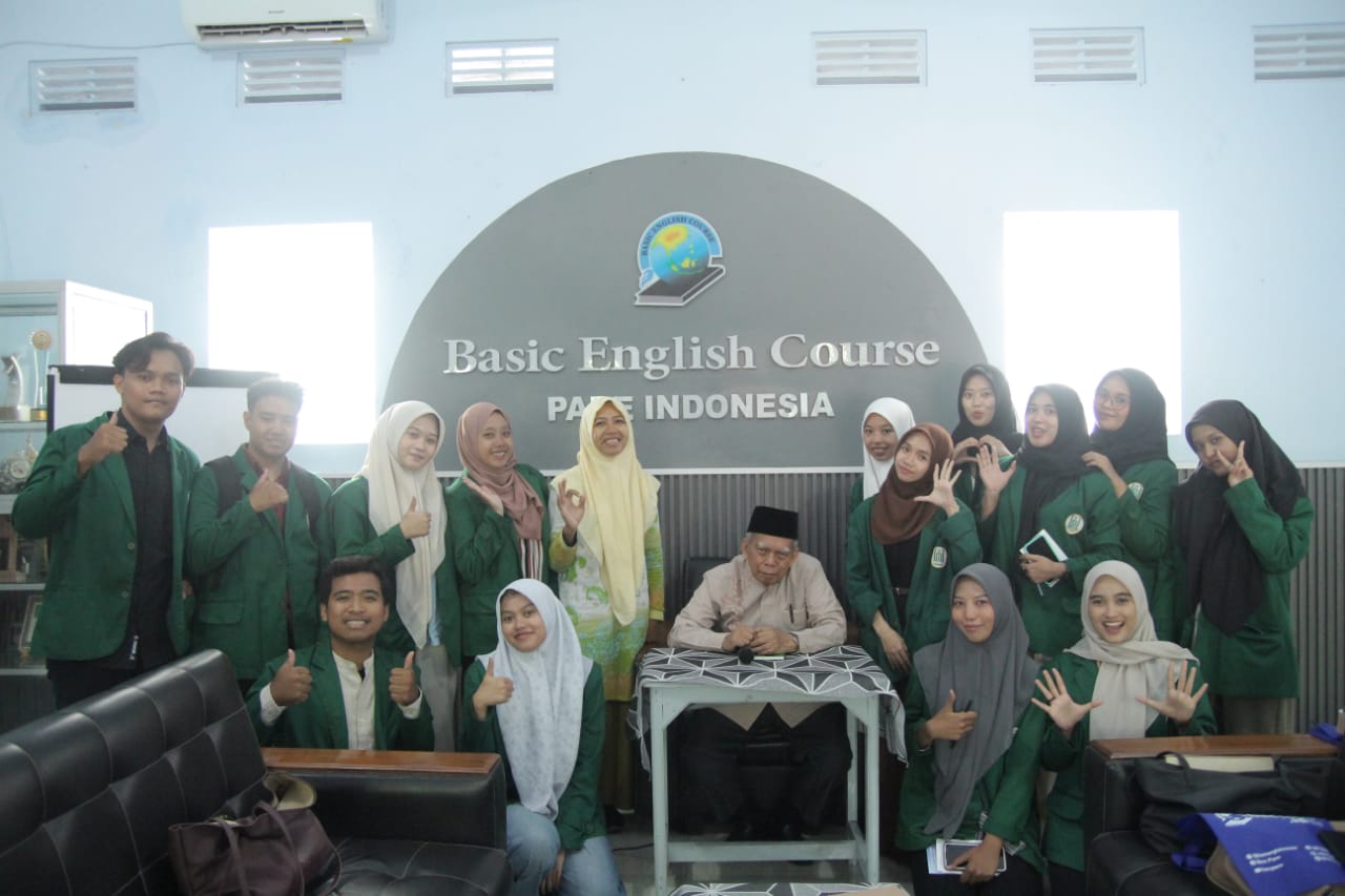 Perkuat Kemampuan Bahasa, Mahasiswa Prodi Manajemen Dakwah Studi Lapangan ke BEC dan Kampung Inggris Pare-Kediri