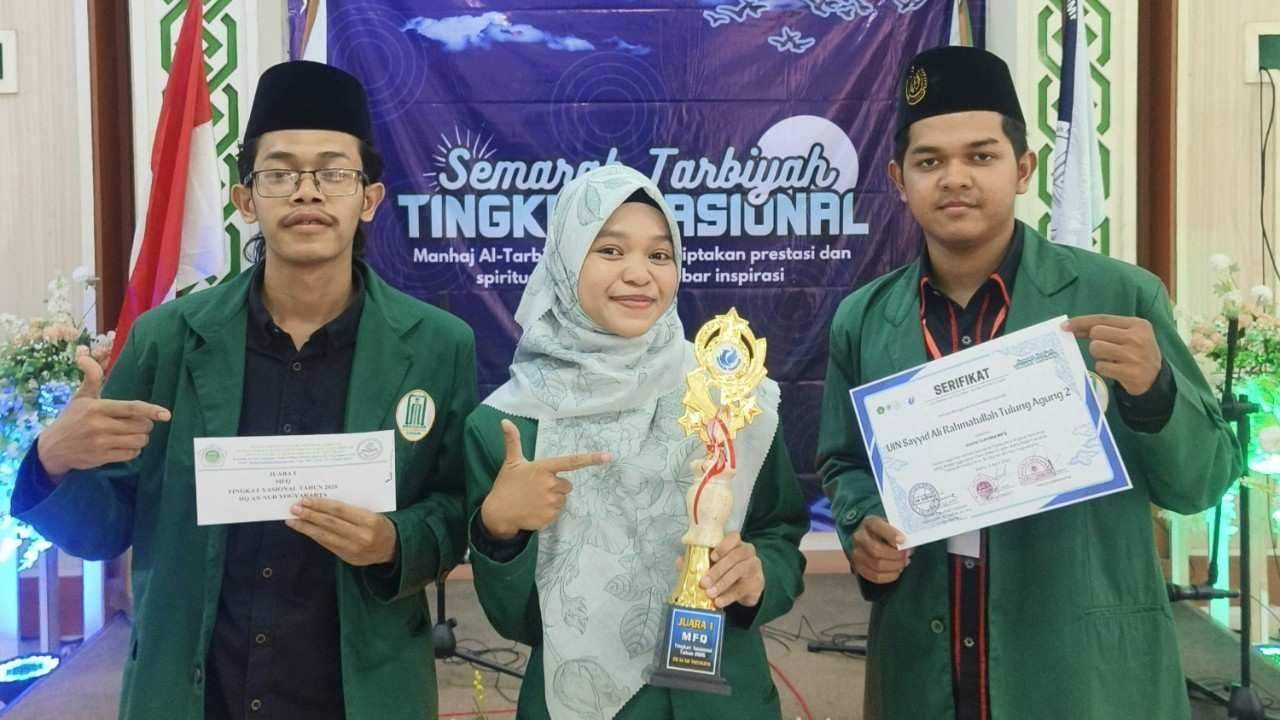 Tiga Mahasiswa FUAD UIN SATU Raih Juara I Musabaqah Fahmil Qur’an Nasional 2026